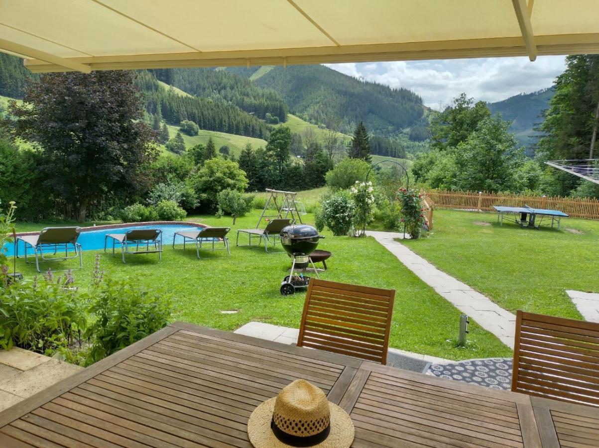 Pool, Pokale, Sauna, Billard, Kirche U. Viel Natur Vordernberg Exterior photo